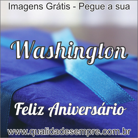 Imagens Grátis - Feliz Aniversário Masculino com a Letra "W" - www.qualidadesempre.com.br