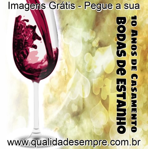 Imagens Grátis - Bodas de Vinho - 70 Anos de Casamento - www.qualidadesempre.com.br