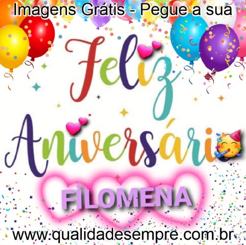Imagens Grátis - Feliz Aniversário Feminino com a Letra "F" - www.qualidadesempre.com.br