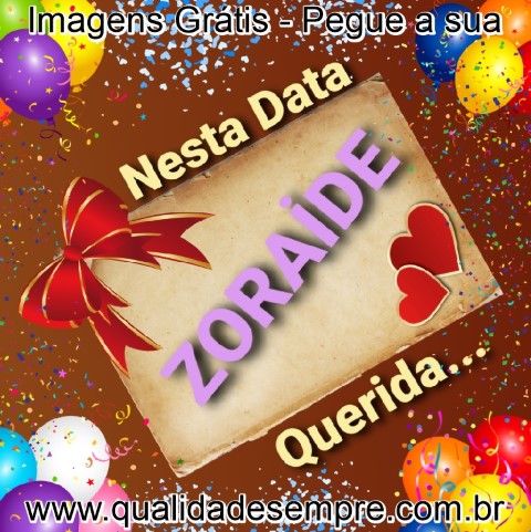 Imagens Grátis - Feliz Aniversário - com a letra "Z" - www.qualidadesempre.com.br
