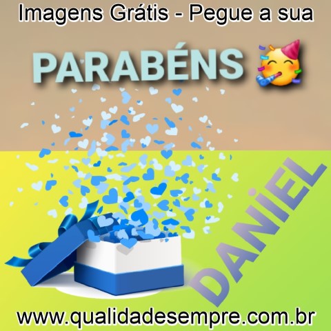 Imagens Grátis - Feliz Aniversário Masculino com a Letra "D" - www.qualidadesempre.com.br