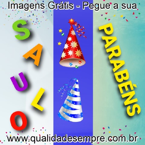 Imagens Grátis - Feliz Aniversário Masculino com a Letra "S" - www.qualidadesempre.com.br