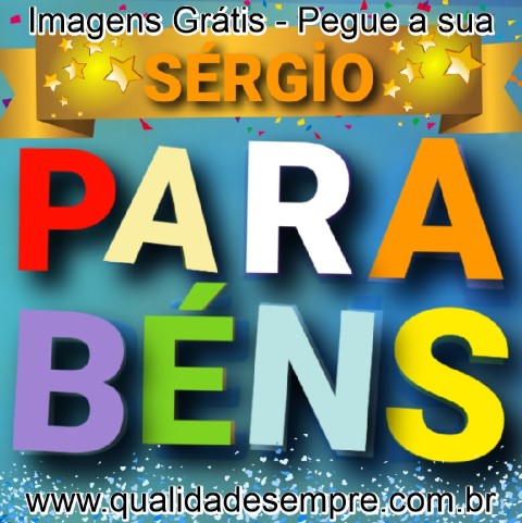 Imagens Grátis - Feliz Aniversário Masculino com a Letra "S" - www.qualidadesempre.com.br