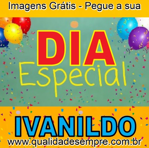 Imagens Grátis - Feliz Aniversário Masculino com a Letra "i" - www.qualidadesempre.com.br