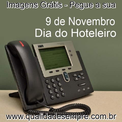 Imagens Grátis - Dia do Hoteleiro - www.qualidadesempre.com.br