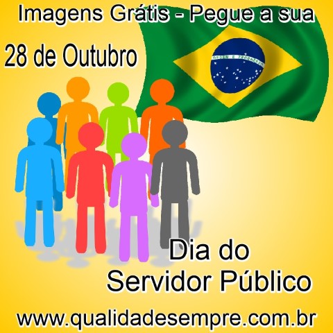 Imagens Grátis - Dia do Servidor Público - www.qualidadesempre.com.br