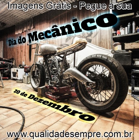 Imagens Grátis - Dia do Mecânico em 20 de Dezembro - www.qualidadesempre.com.br