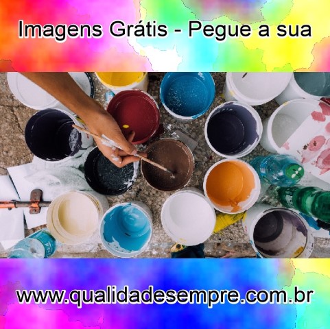 Imagens Grátis - Dia do Pintor - www.qualidadesempre.com.br