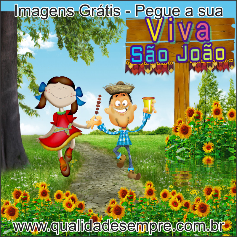 Imagens Grátis - Festa Junina - São João - www.qualidadesempre.com.br