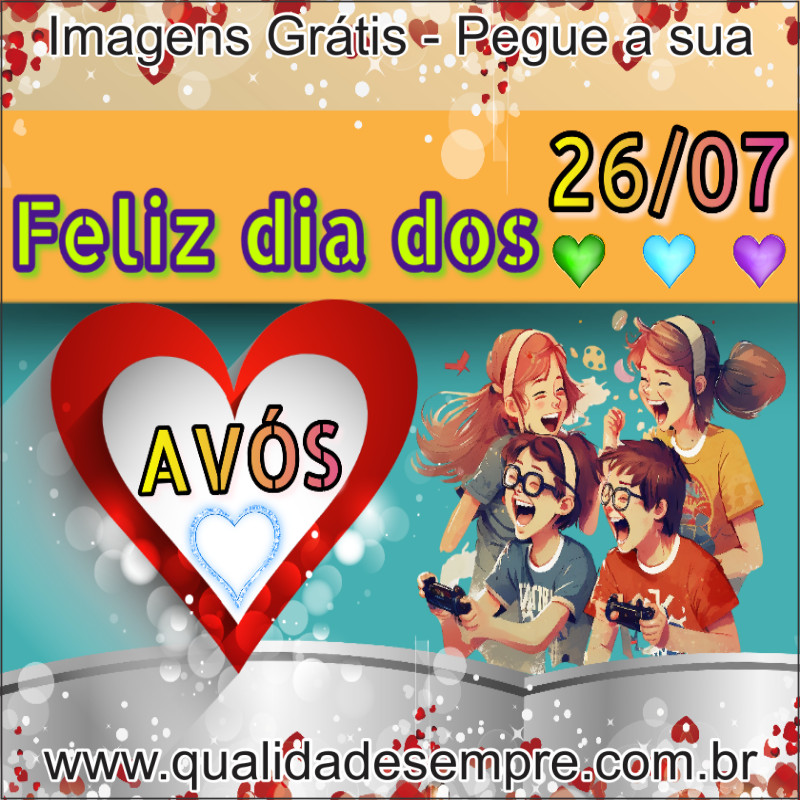 Imagens Grátis - Dia dos Avós - www.qualidadesempre.com.br