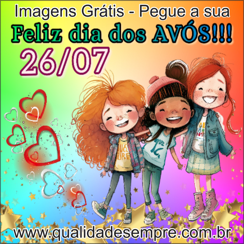 Imagens Grátis - Dia dos Avós - www.qualidadesempre.com.br
