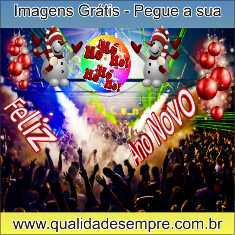 Imagens Grátis - Feliz Ano Novo - www.qualidadesempre.com.br