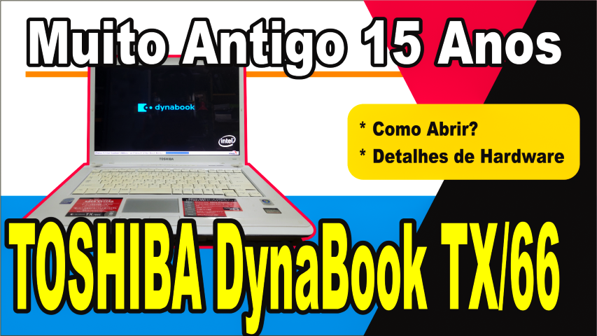 Toshiba Notebook Dynabook TX/66 - www.QualidadeSempre.com.br